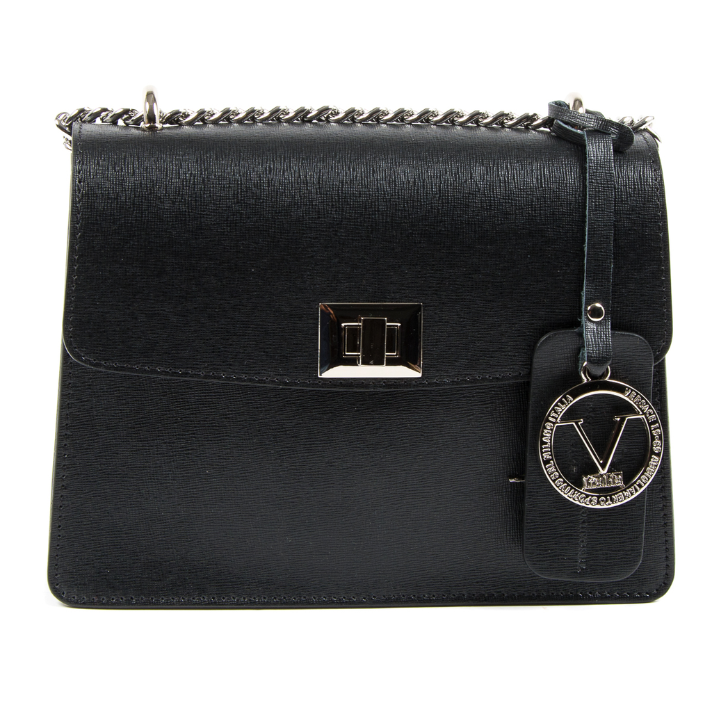V 1969 Italia Womens Handbag Black MORA