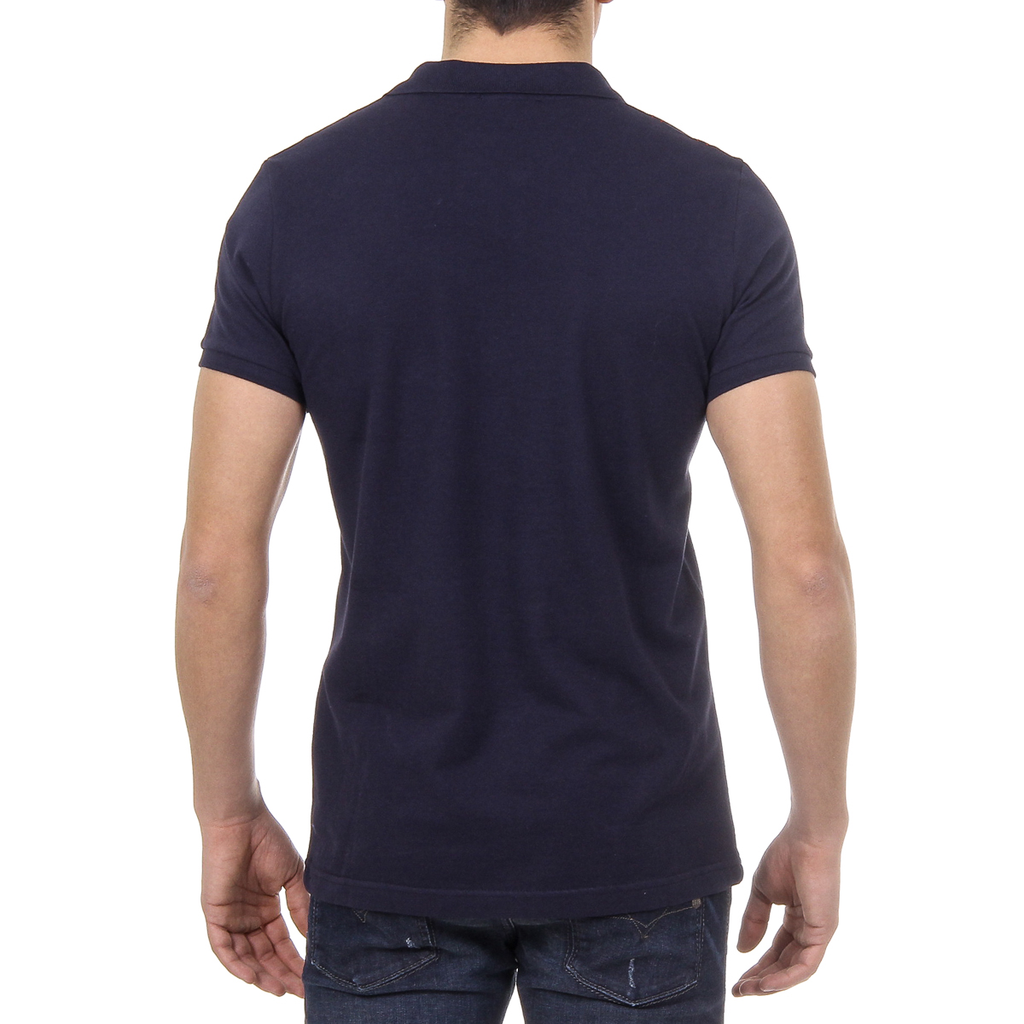 Polo Ufford & Suffolk Polo Club para hombre, manga corta, US008, azul marino