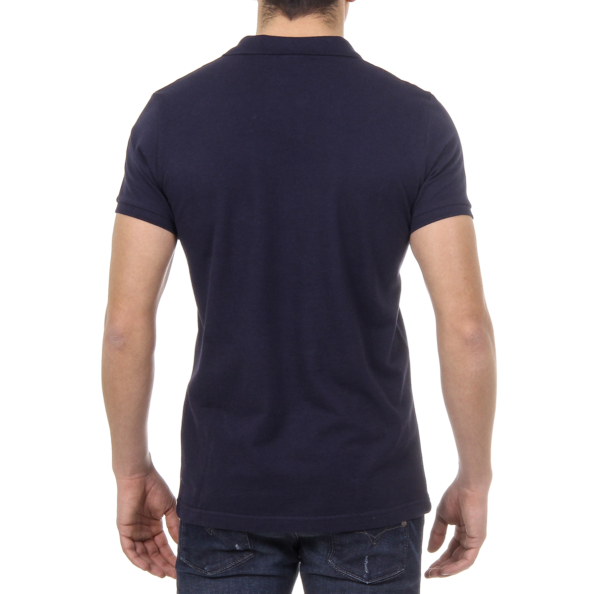 Polo Ufford & Suffolk Polo Club para hombre, manga corta, US008, azul marino