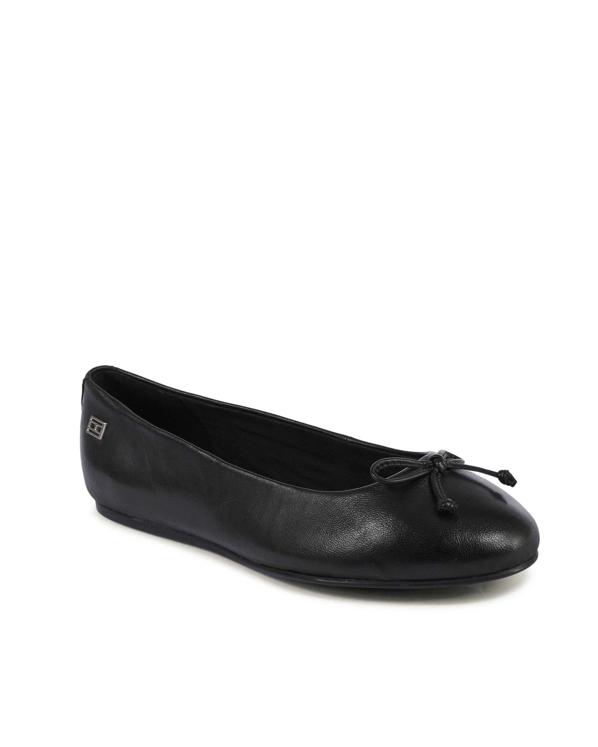 Bailarinas Tommy Hilfiger para mujer, color negro, FW0FW07768BDS