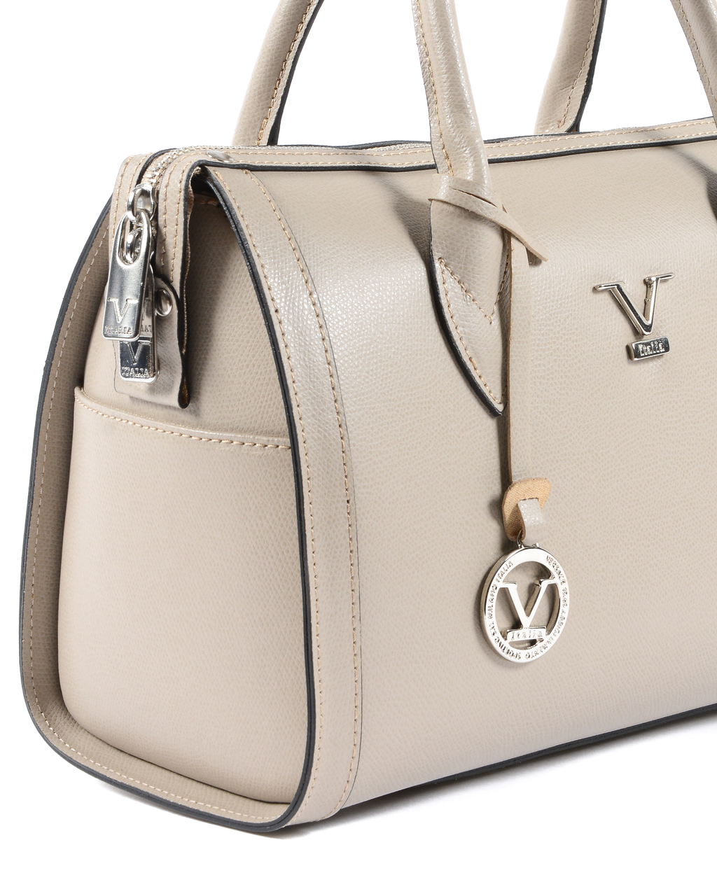 V 1969 Italia Womens Handbag Taupe CARLOTTA