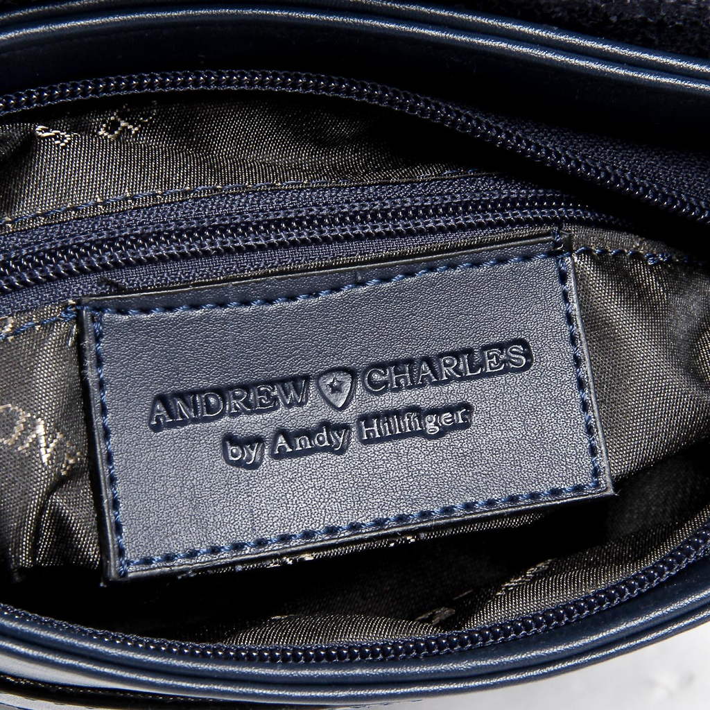 Andrew Charles Bolso de mano para hombre Azul oscuro MATTEW