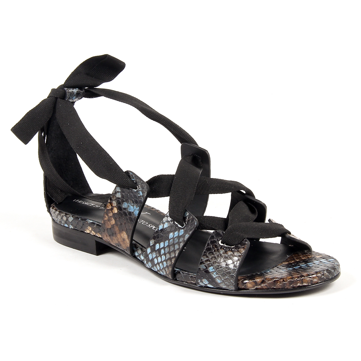 V 1969 Italia Sandalia plana para mujer Multicolor MORA