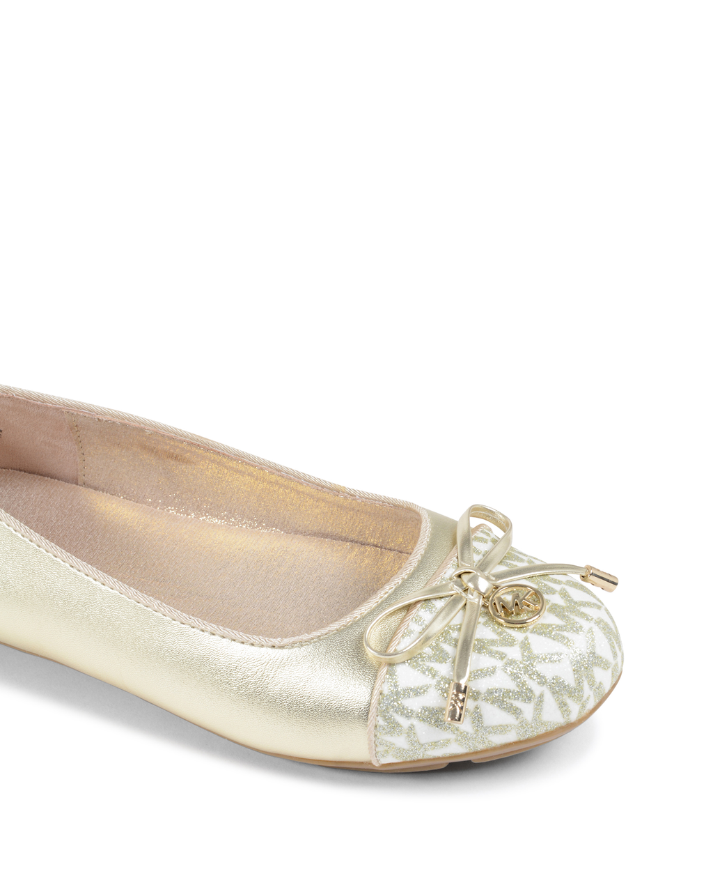 Michael Kors Bailarina para niña dorada ZIA ROVER KERR GOLD