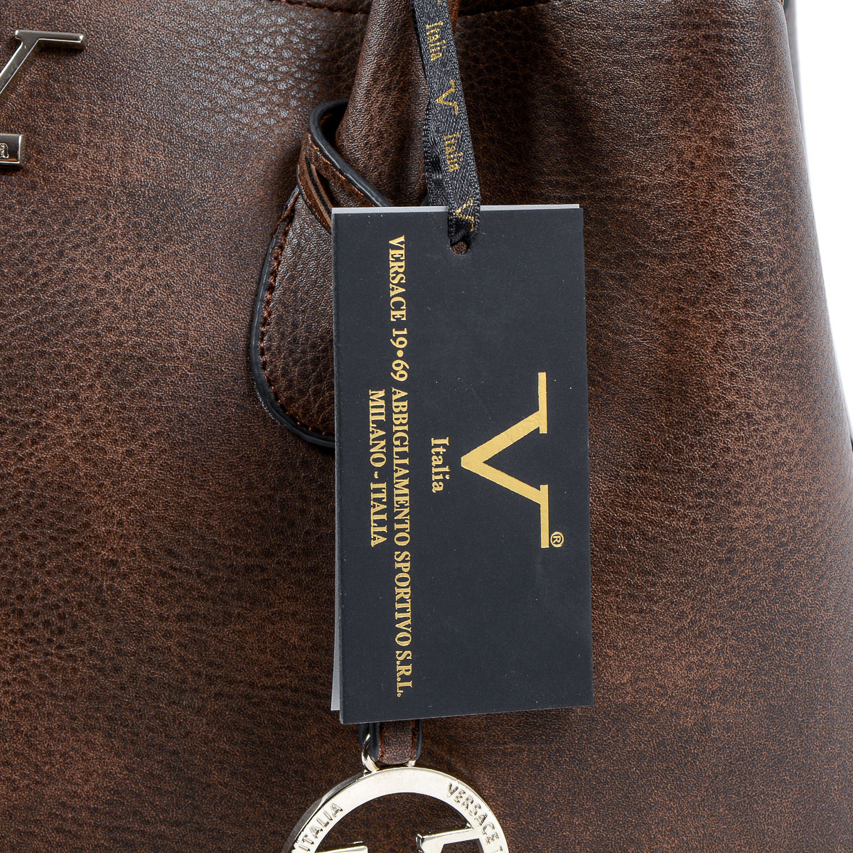 V 1969 Italia Womens Handbag Brown CARION