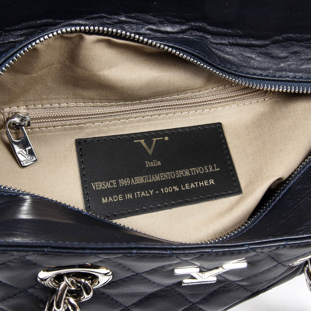 Bolso de mano para mujer V 1969 Italia