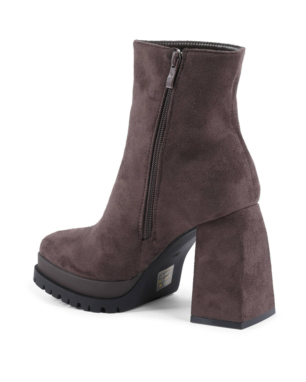 19V69 Italia Botines para mujer Marrón X712 MARRONE