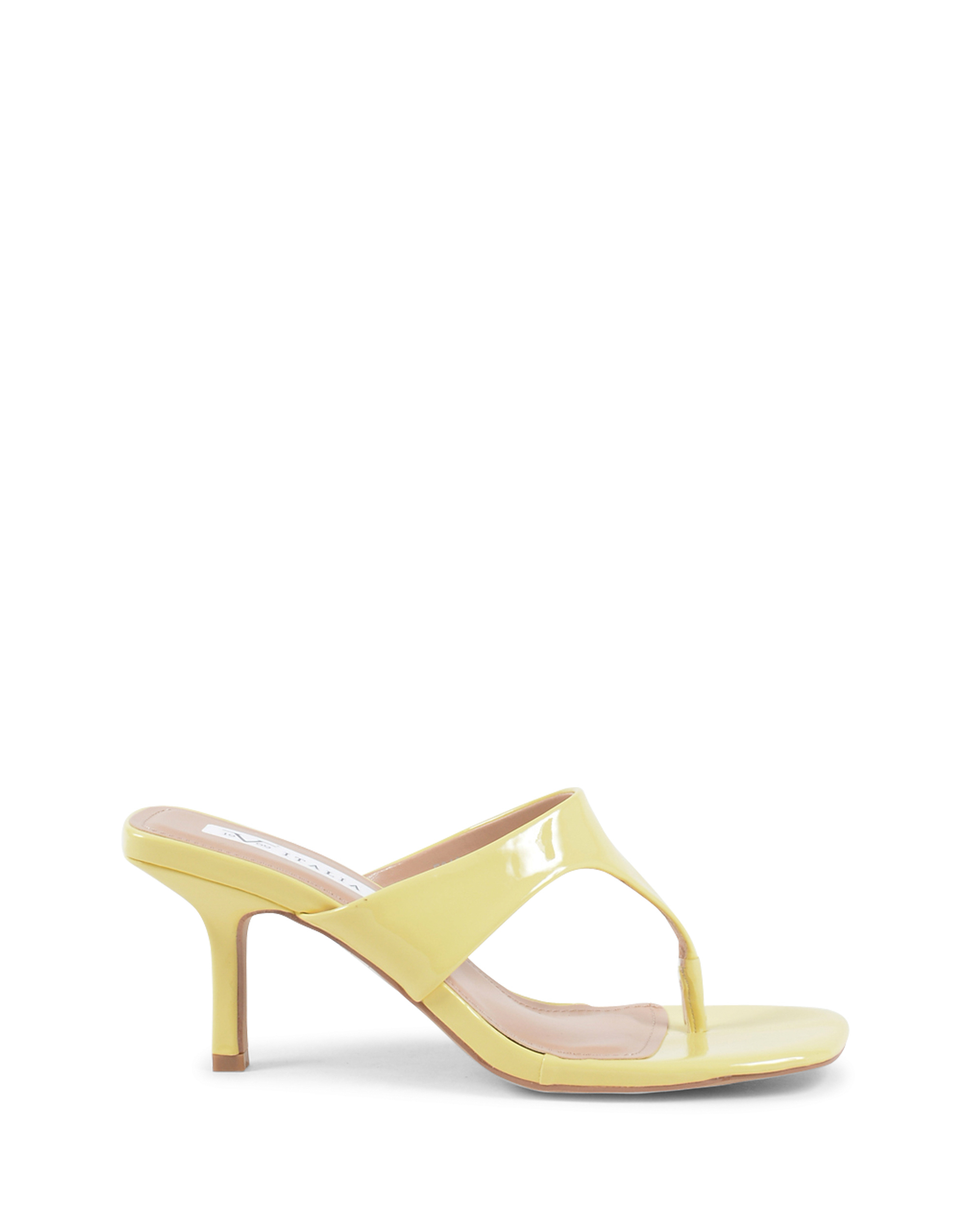 19V69 Italia Sandalia Mule para Mujer Amarilla V81819 AMARILLO