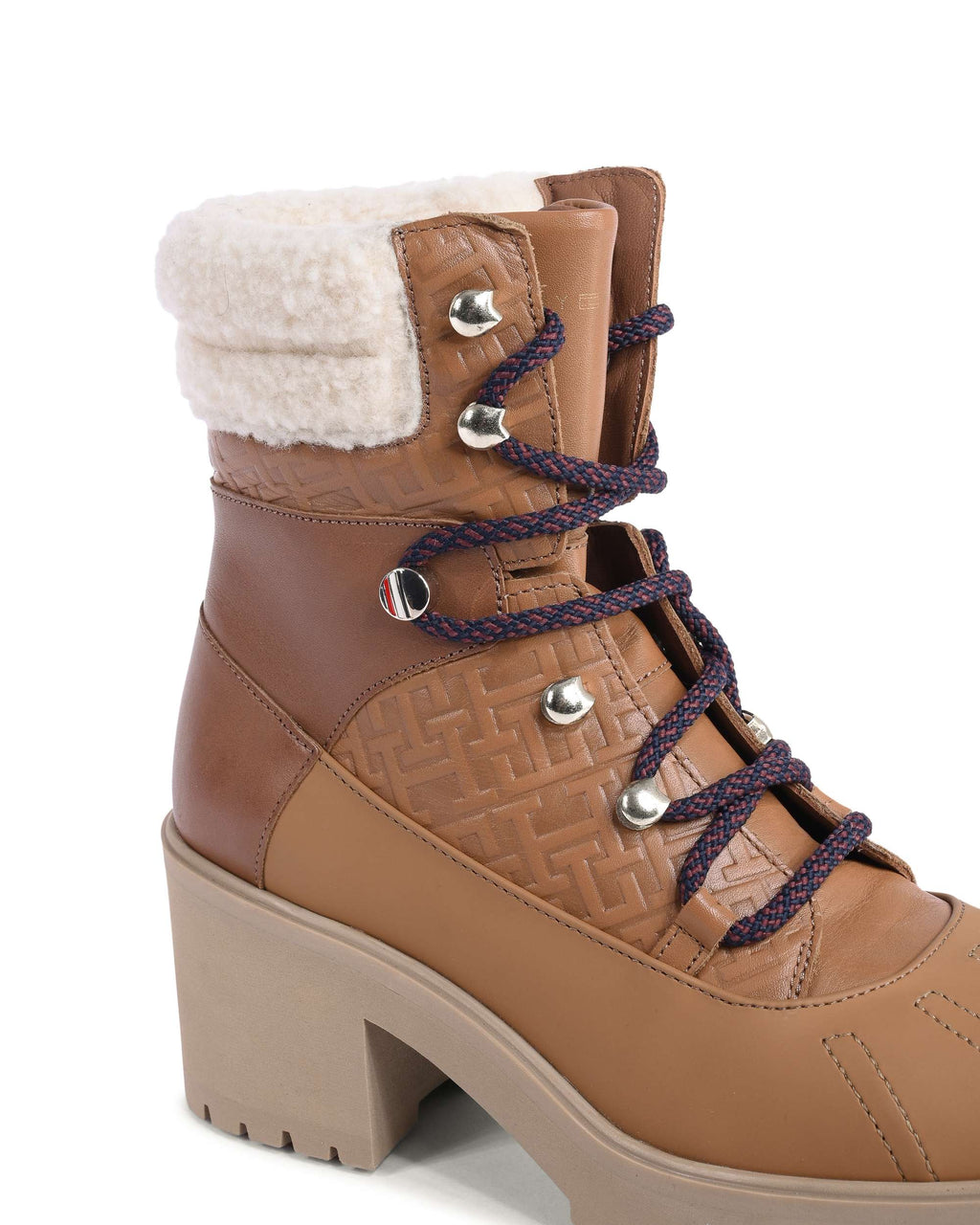 Botas Tommy Hilfiger para mujer MARRÓN FW0FW06790GTU