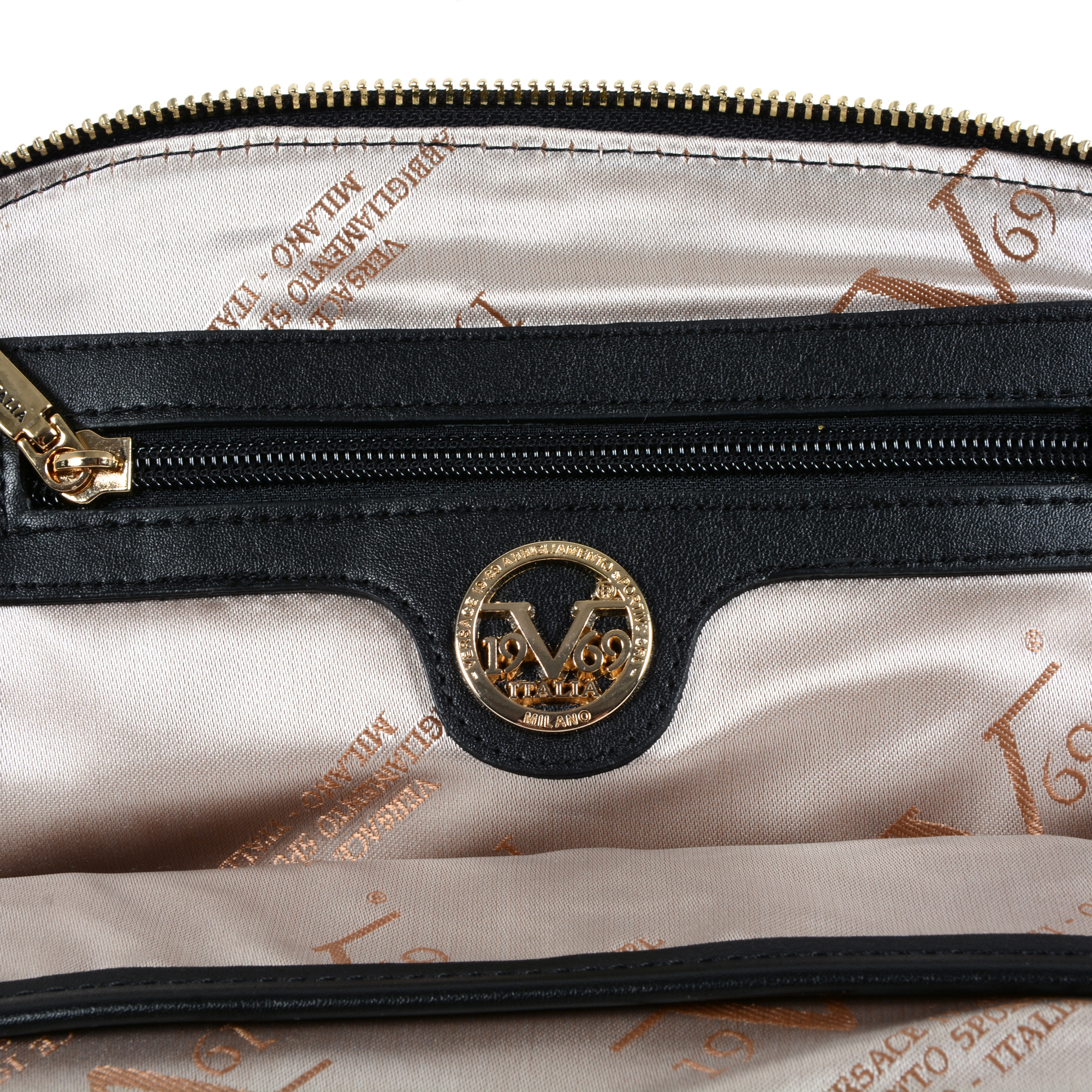Borsa Donna V 1969 Italia Nero CRETA