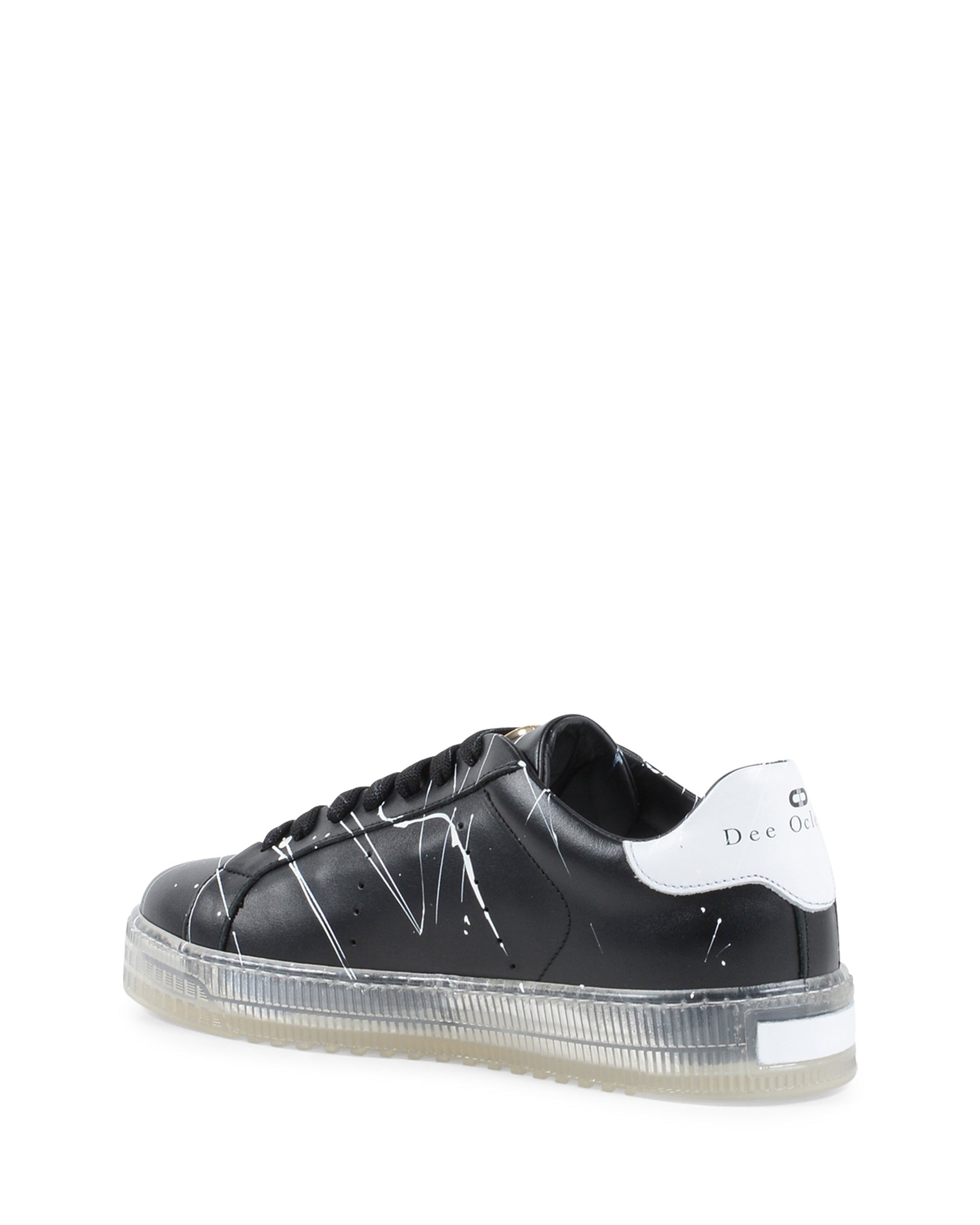 Zapatillas Splatter - Negro y blanco