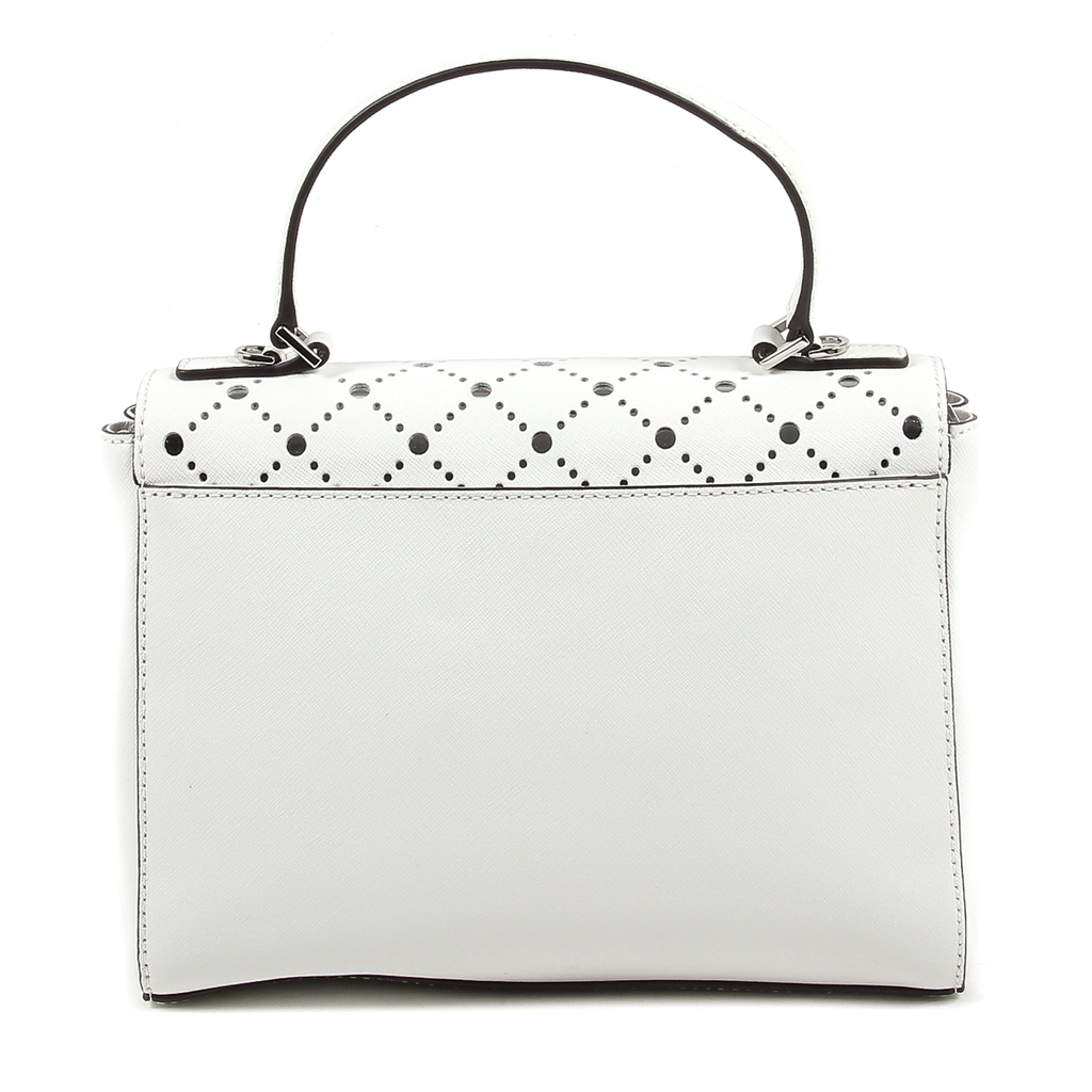 Michael Kors Womens Handbag VIOLET 35S7SV1S2L OPTIC WHITE