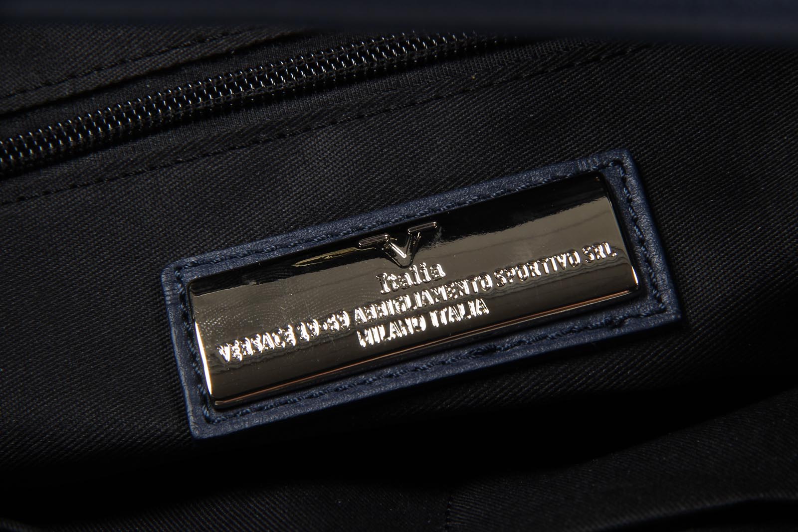 V 1969 Italia Bolso de mano para mujer V005 NAPPA BLU