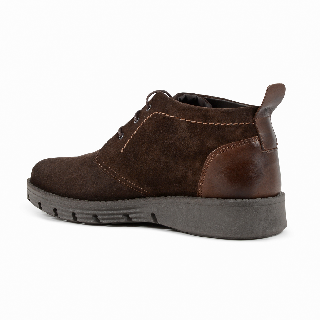 19V69 Italia Botines para hombre Marrón 930 CAMOSCIO T MORO