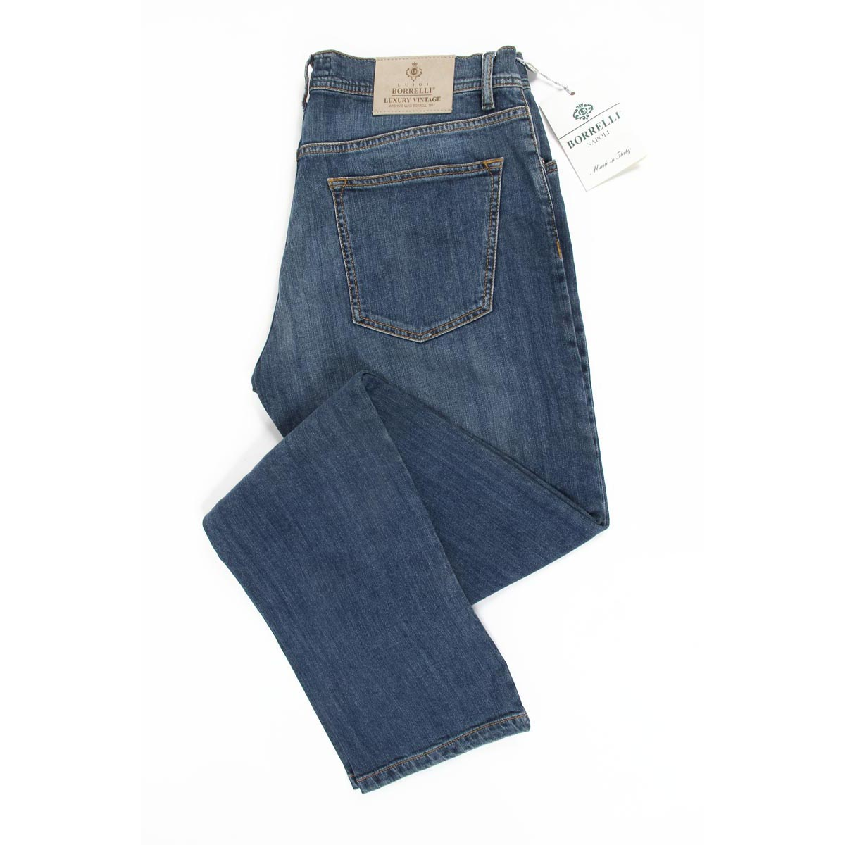 Vaqueros para hombre Luigi Borrelli 340 DS 008