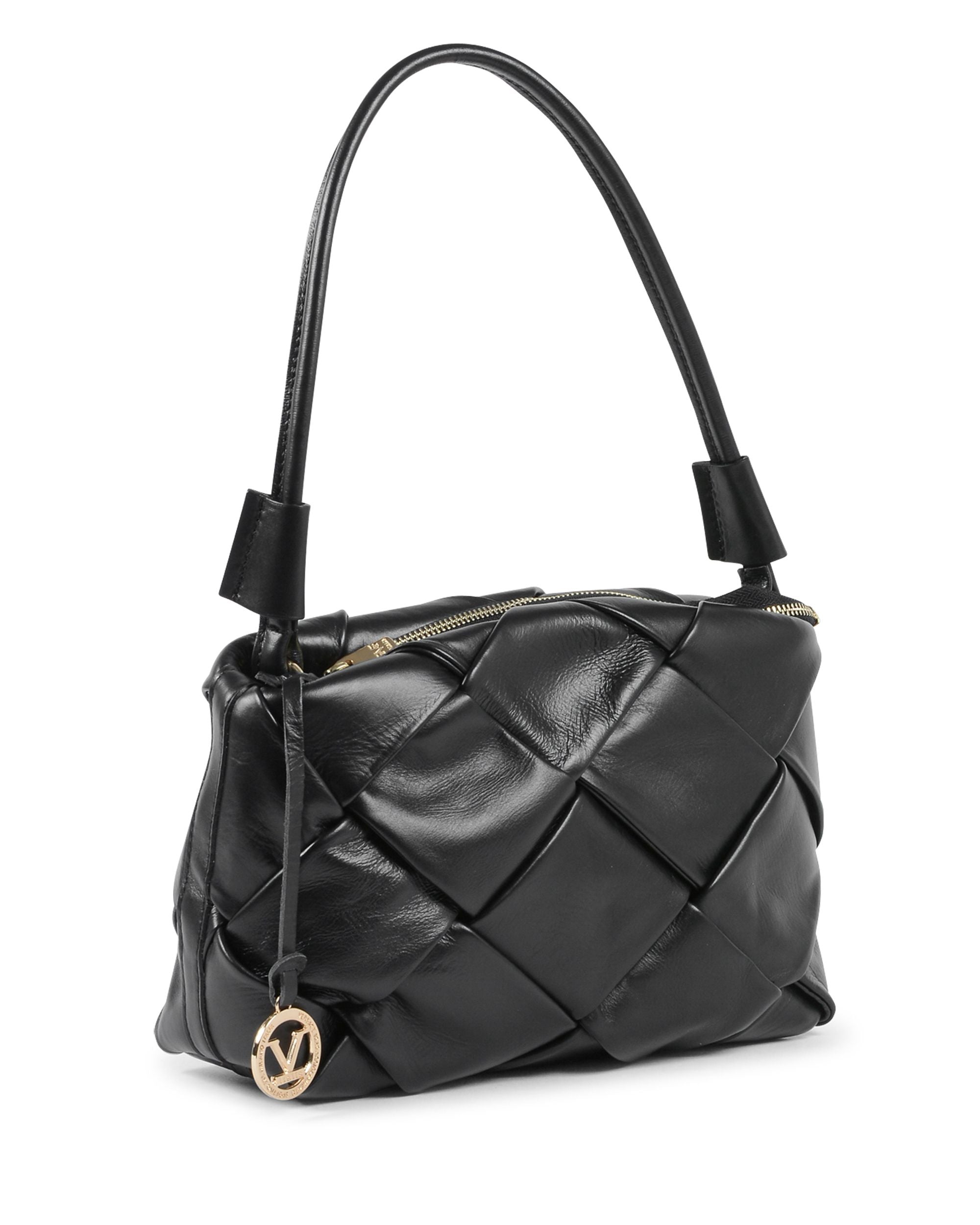 Bolso de hombro para mujer V Italia negro V10230 52 SAUVAGE NERO