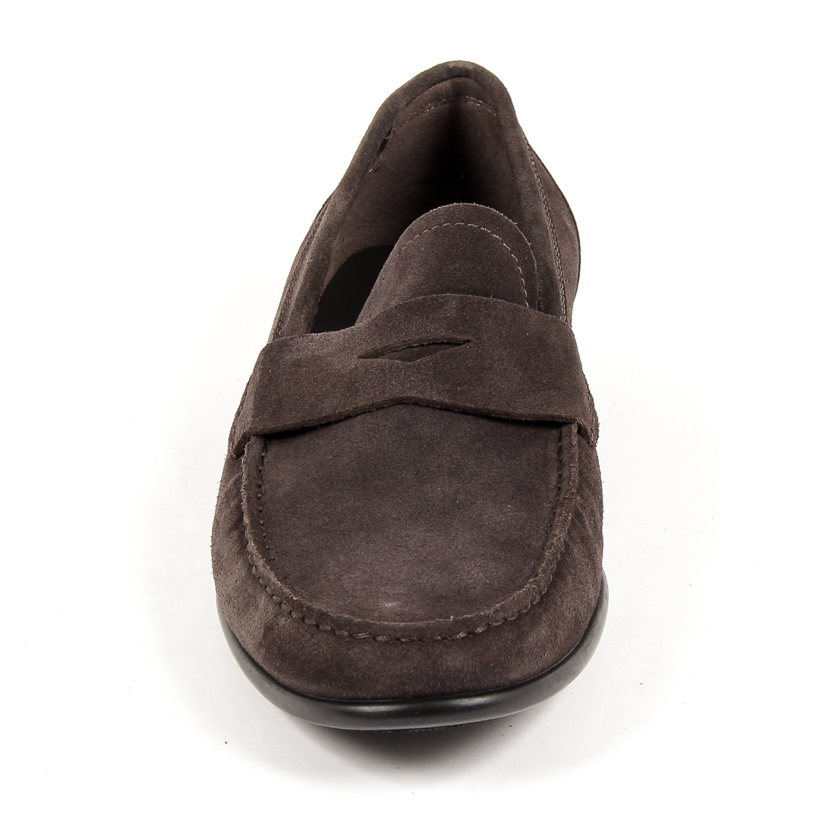 Mocasines V 1969 Italia para hombre, color marrón, LEONARDO