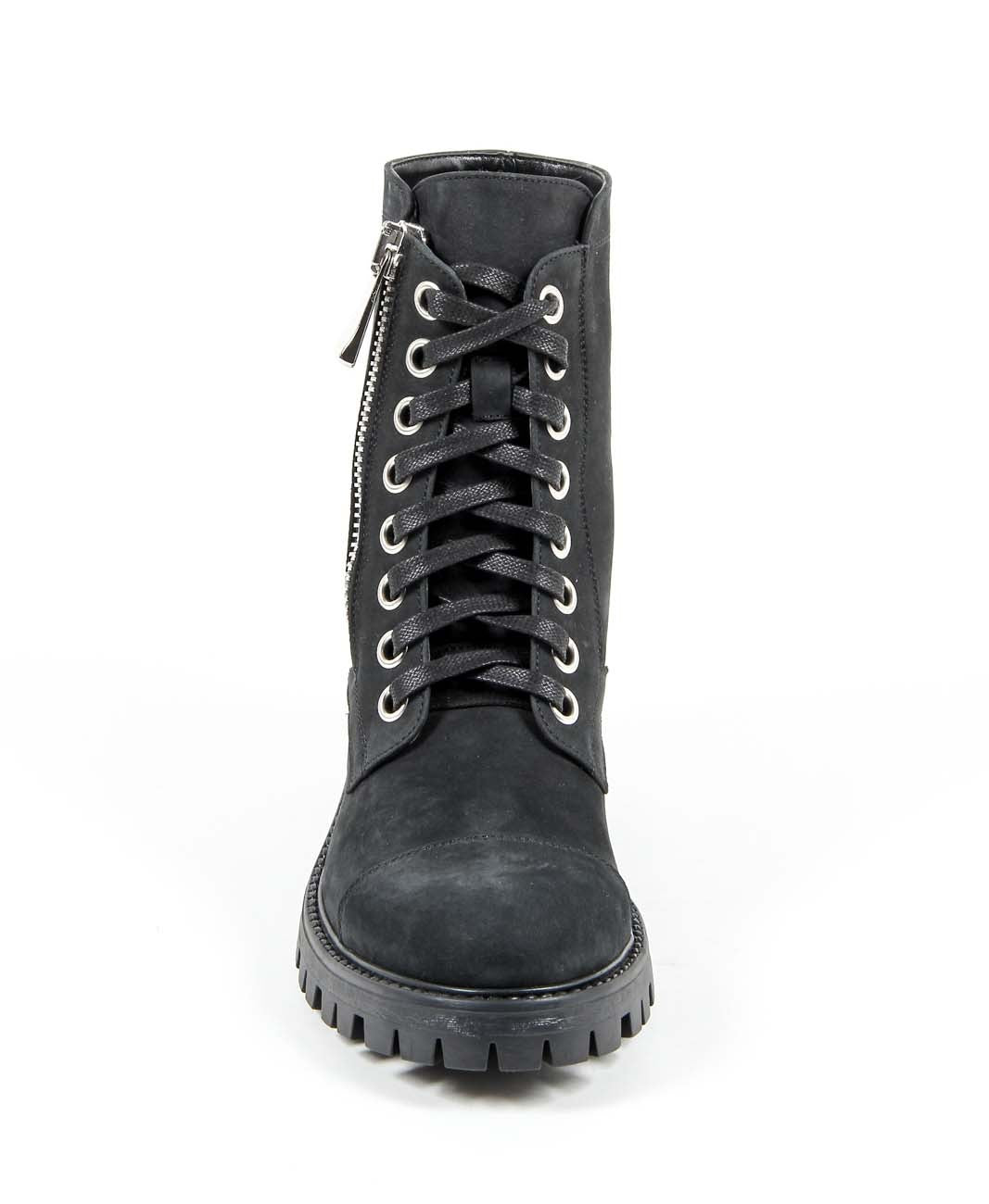 Bota corta para mujer V 1969 Italia B1476 NABUK ANTRACITA