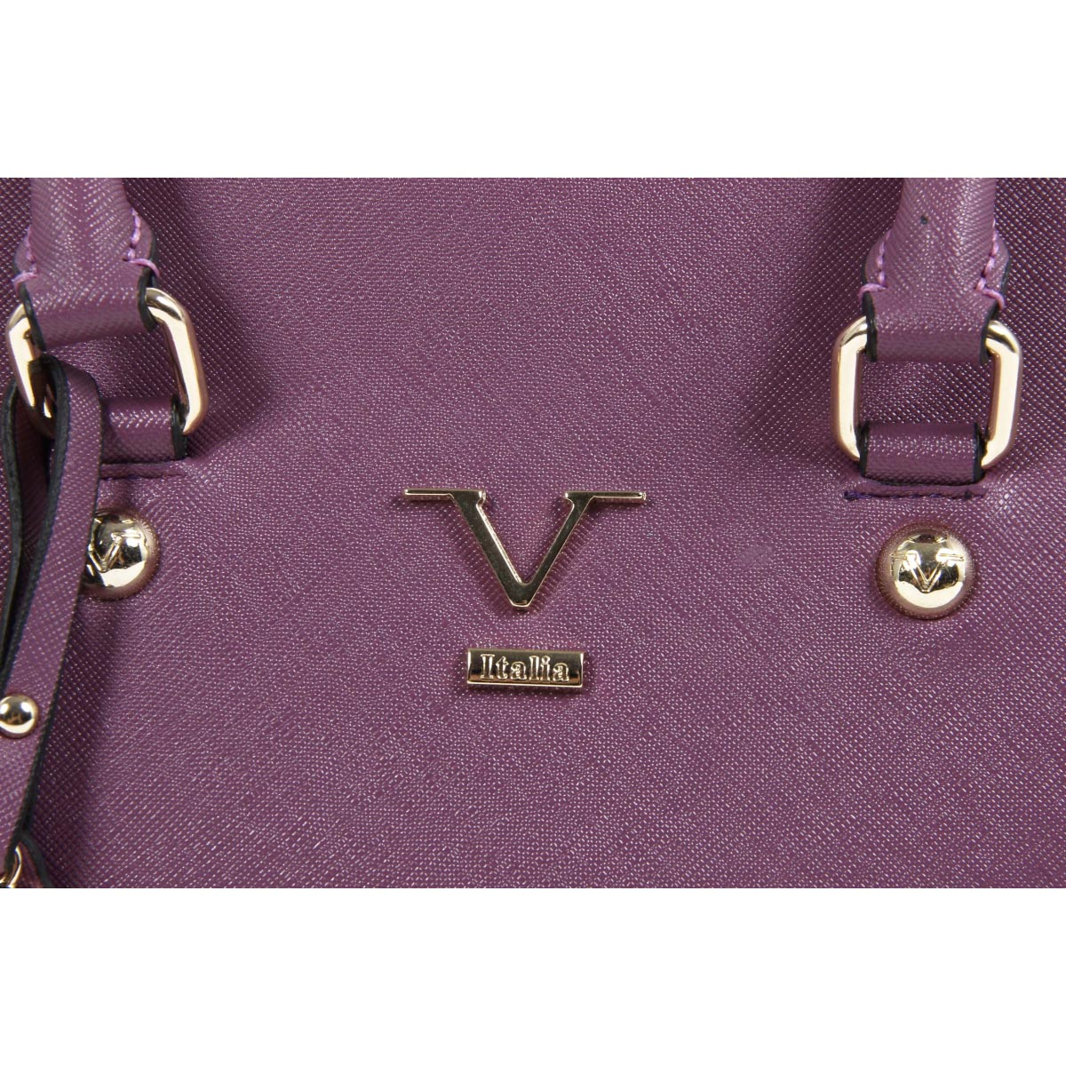 Bolso de mano para mujer V 1969 Italia VE07 PÚRPURA