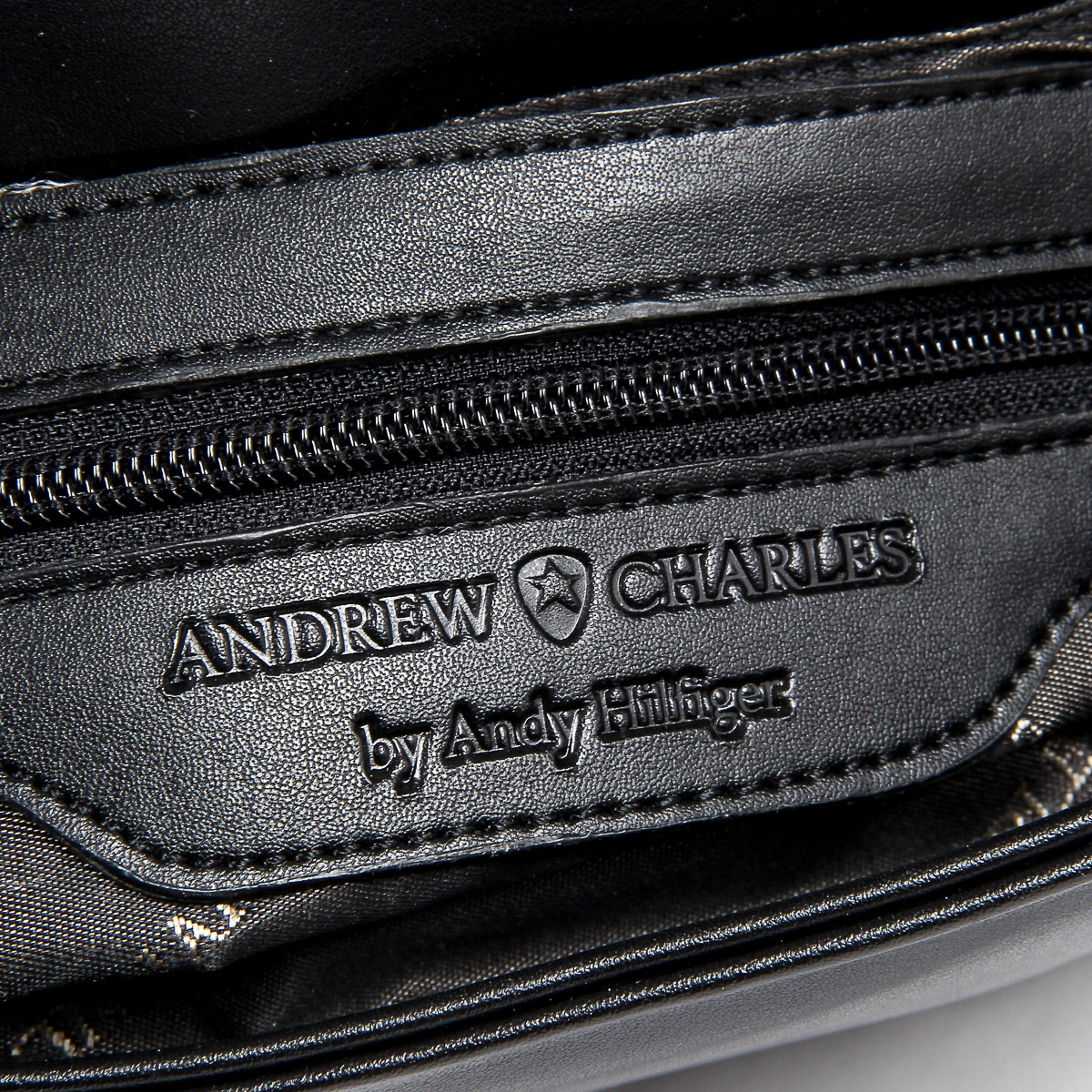 Bolso de mano Andrew Charles para mujer, color negro, SKYLA