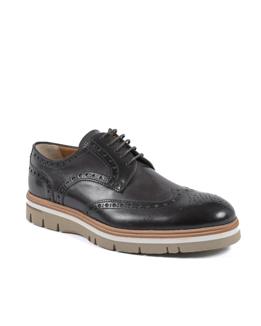 Zapatos brogue para hombre Dee Ocleppo EB131 VIT T MORO LUC GALLO