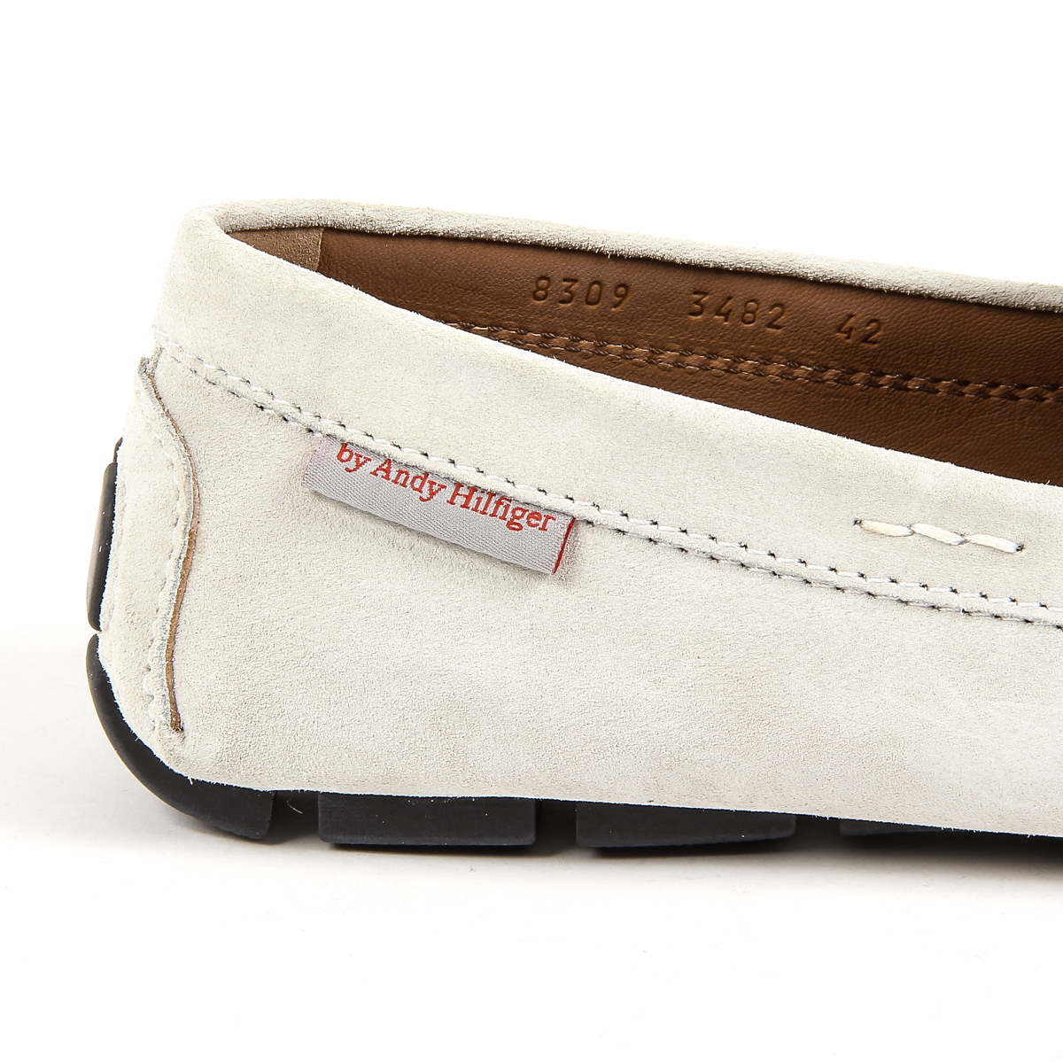 Mocasín Andrew Charles para hombre gris claro JACKSON