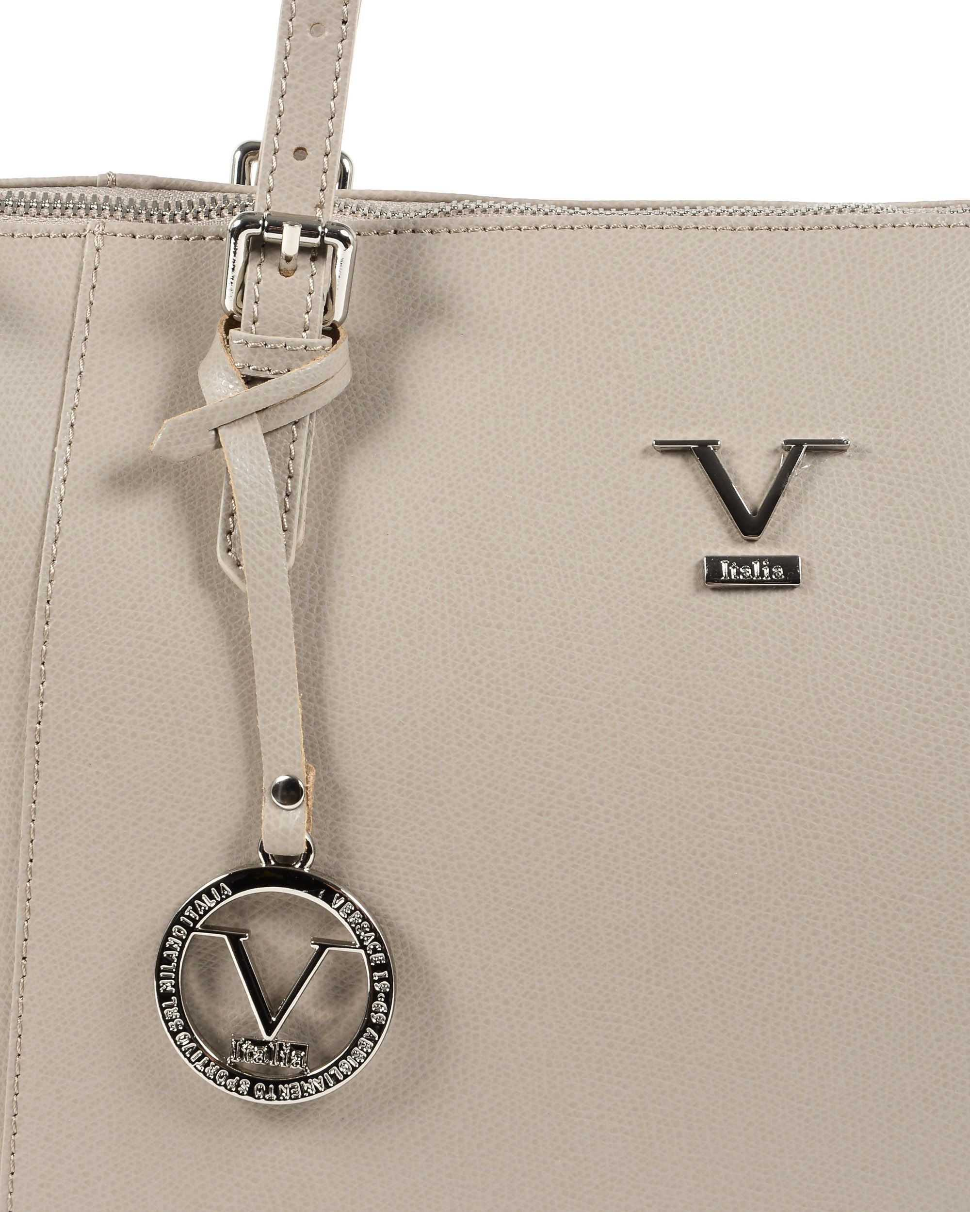 Bolso de hombro para mujer V Italia Taupe V09 PALMELLATO TAUPE