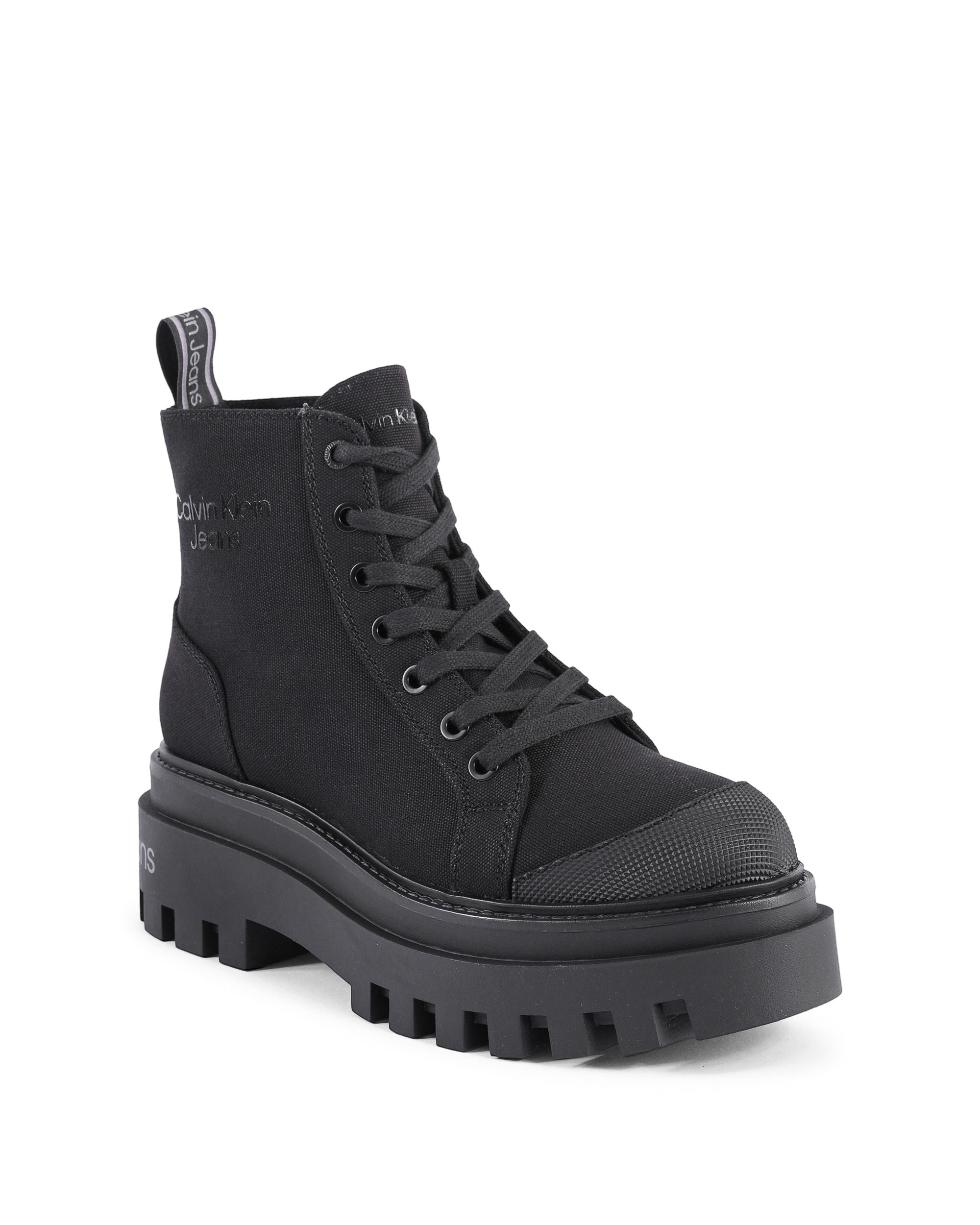 Botas Calvin Klein para mujer negras YW0YW005820GL