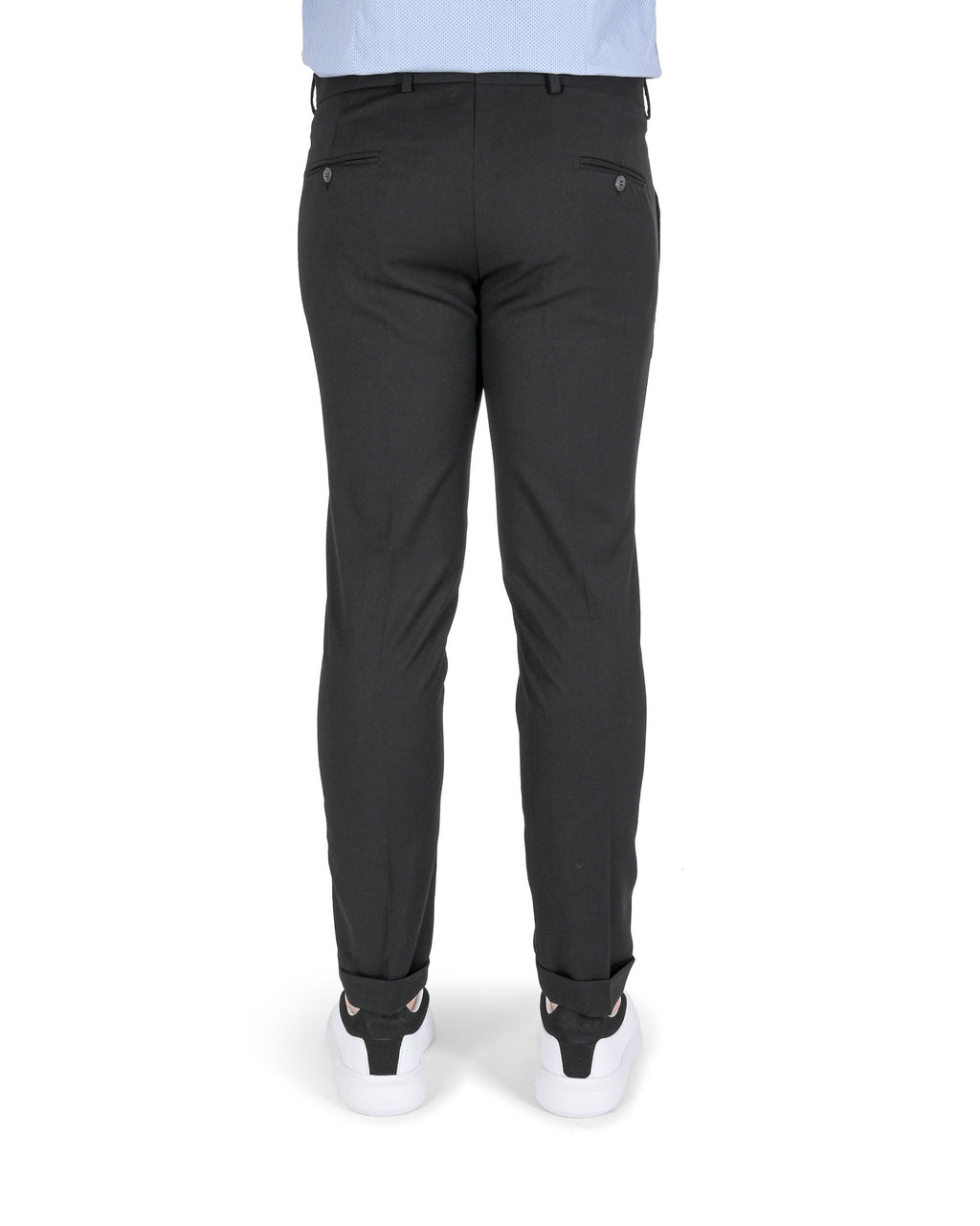 19V69 Italia Pantalones de hombre ZAC NEGRO