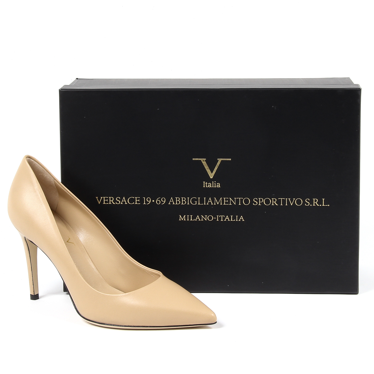 V 1969 Italia Womens Pump Beige MINA