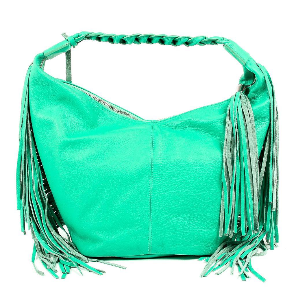 V 1969 Italia Womens Handbag Green OSLO