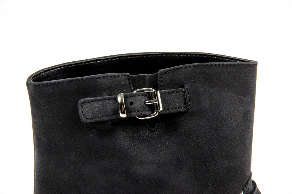 Bota corta para mujer V 1969 Italia B1441 NABUK NERO