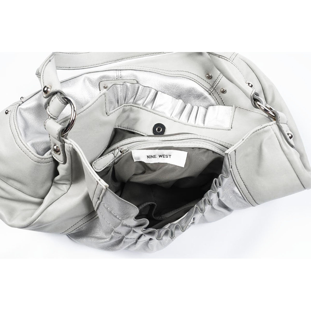 Bolso de mano para mujer Nine West 157903 SILVER MINER