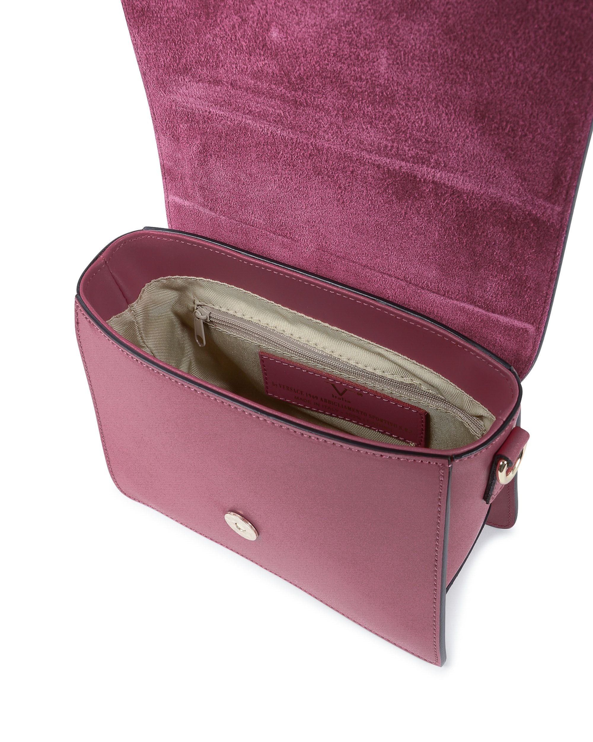 Bolso de mano para mujer V Italia Vino V505 52 RUGA MAGENTA