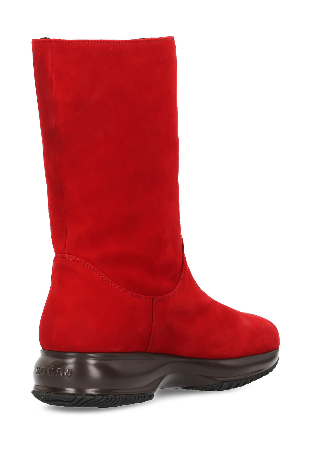 Hogan Womens High Boot Red HXW00N0O980CCR0R007
