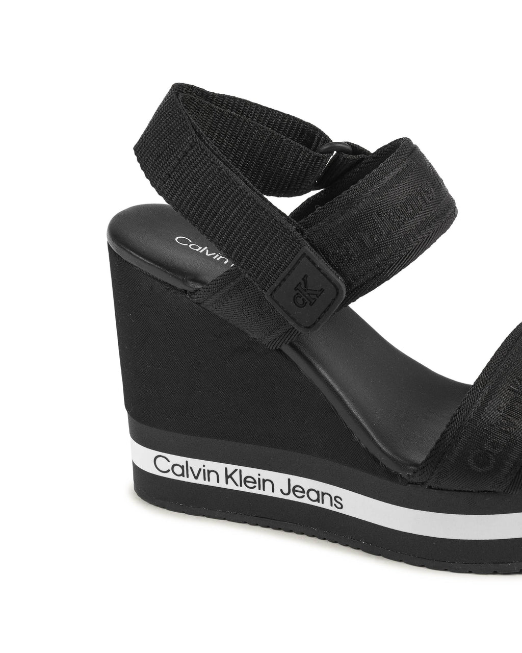 Sandalias Calvin Klein para mujer negras YW0YW00572BDS