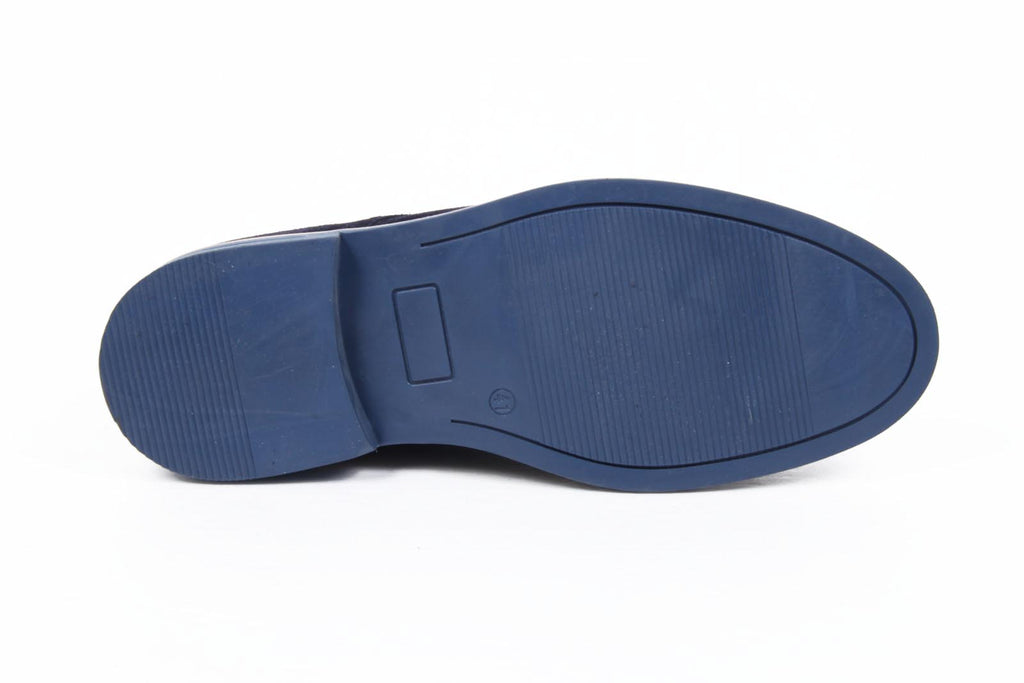 Botines para hombre V 1969 Italia 5156 CAMOSCIO NAVY