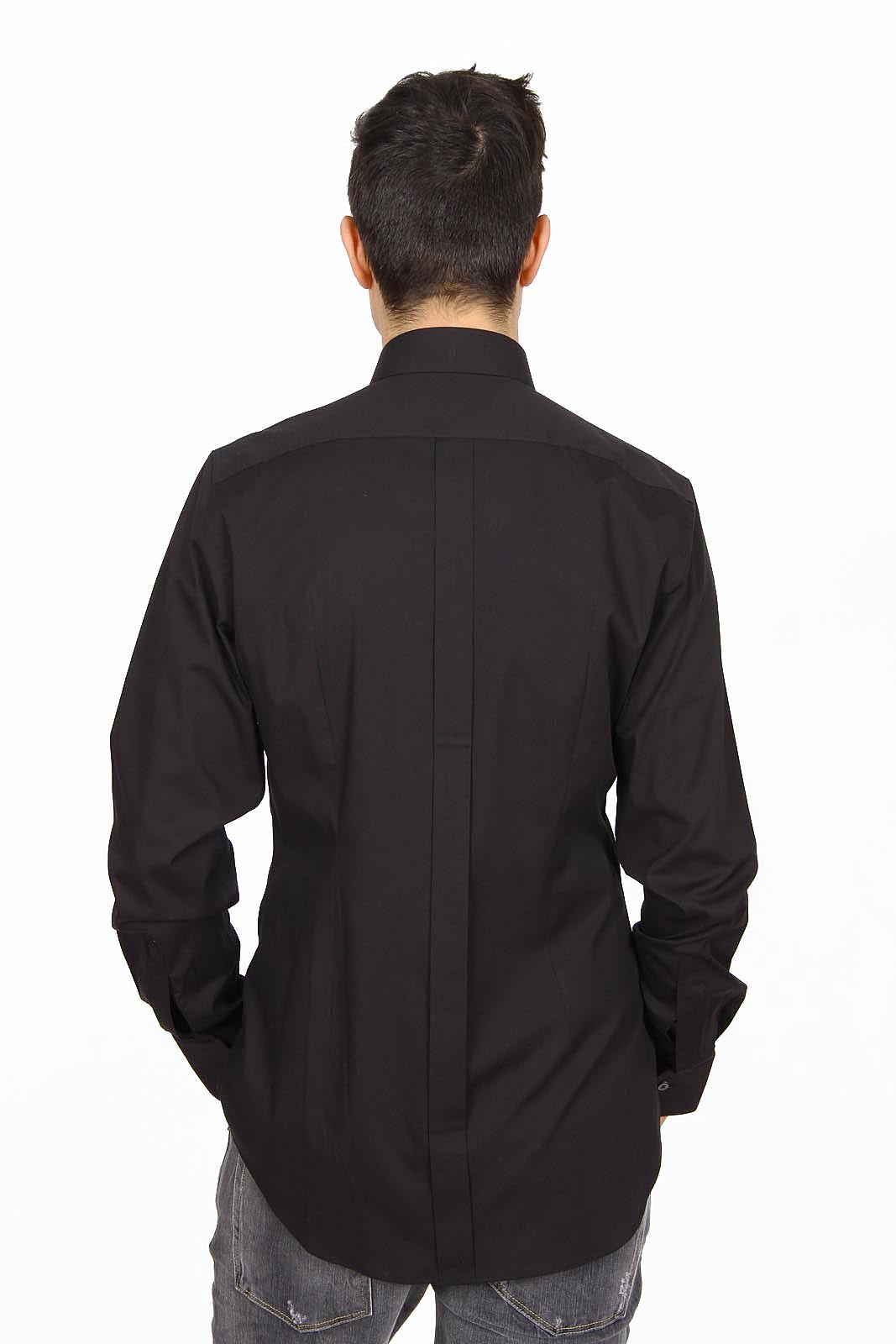 Camisa Dolce & Gabbana de manga larga para hombre G5CP0T FUEAJ N0000
