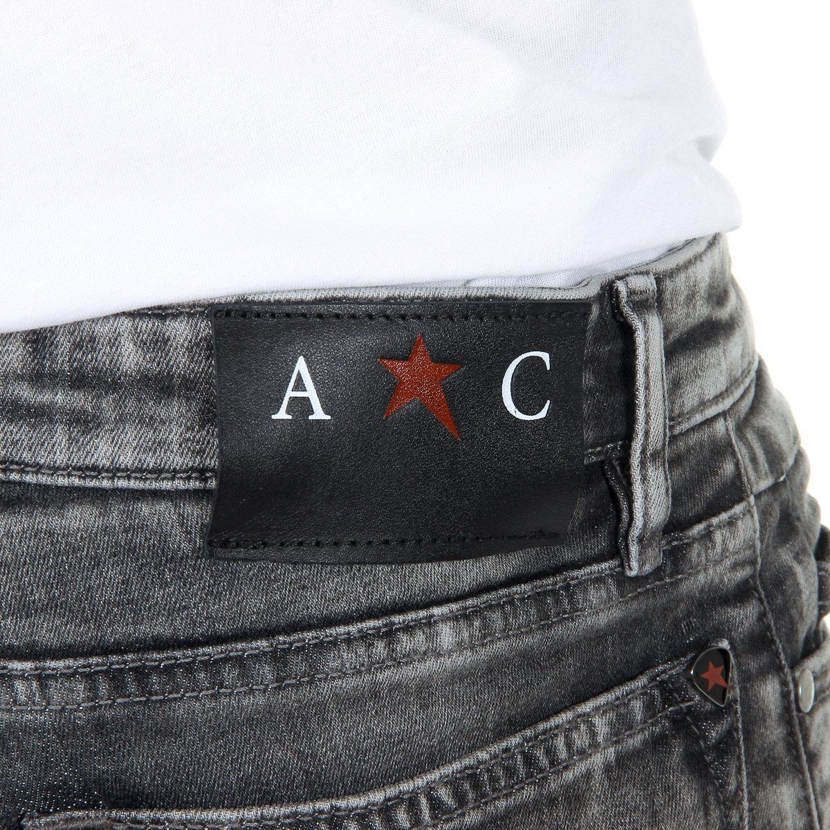 Vaqueros Andrew Charles para hombre gris oscuro THOMAS