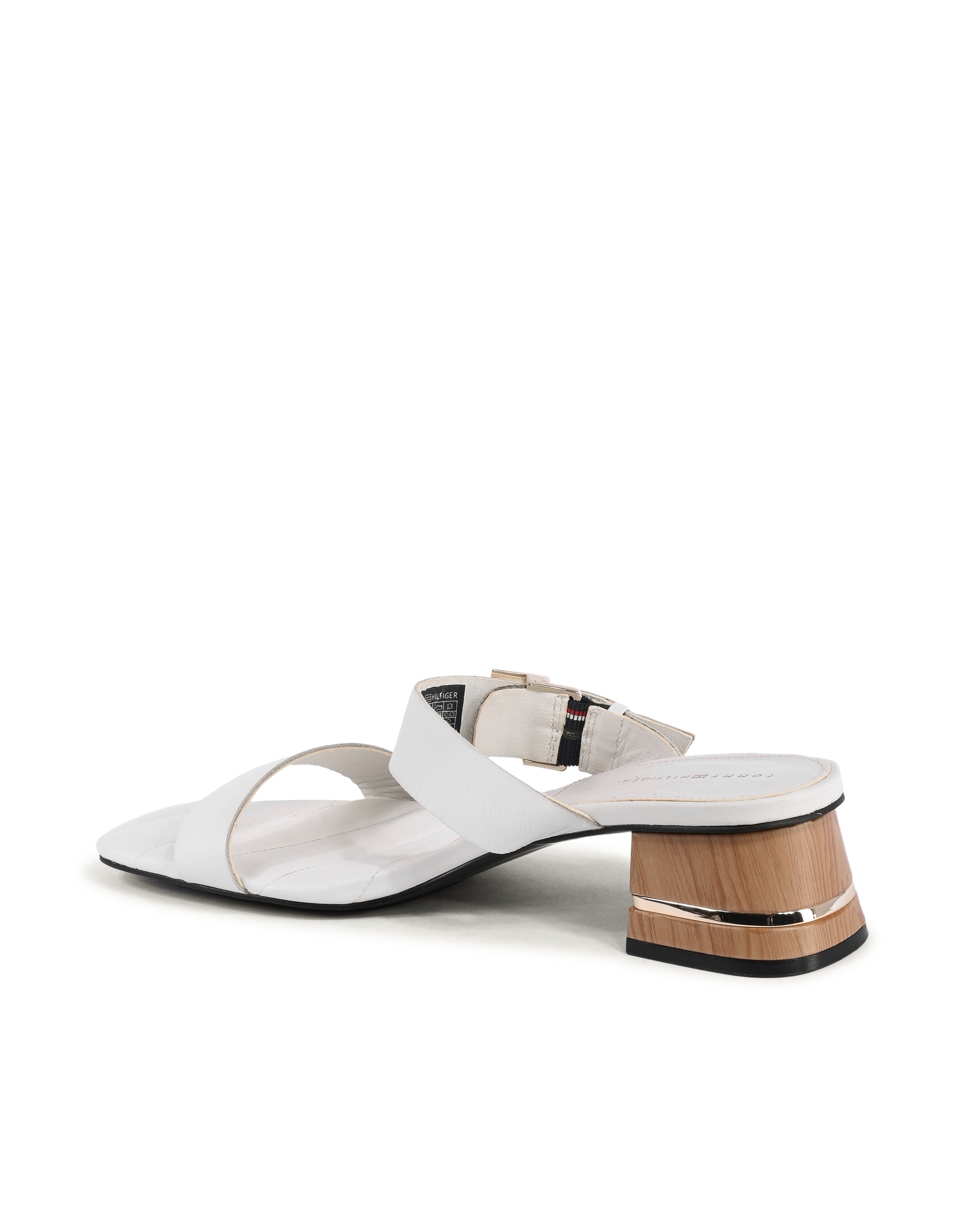 Sandalia Tommy Hilfiger para mujer blanca FW0FW07017YBL