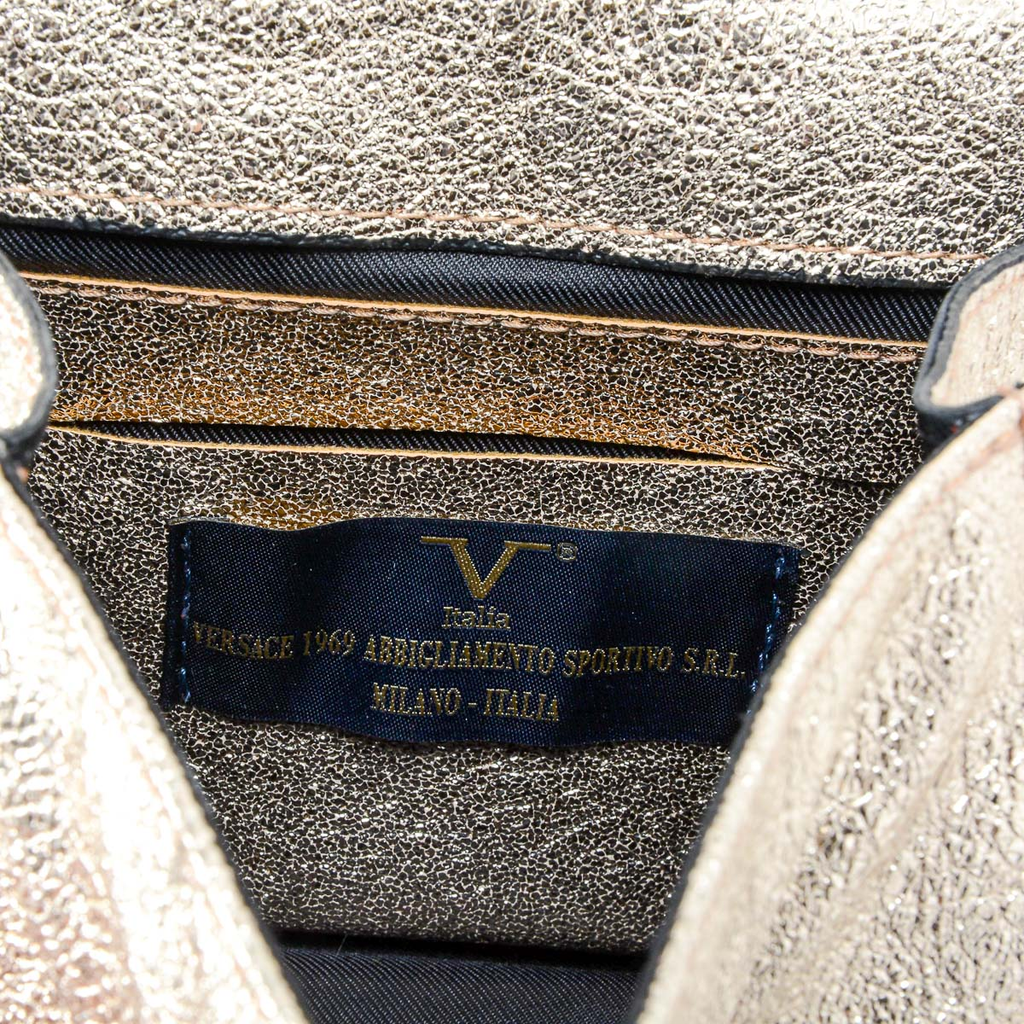 Bolso de mano para mujer V 1969 Italia Dorado PANAMÁ