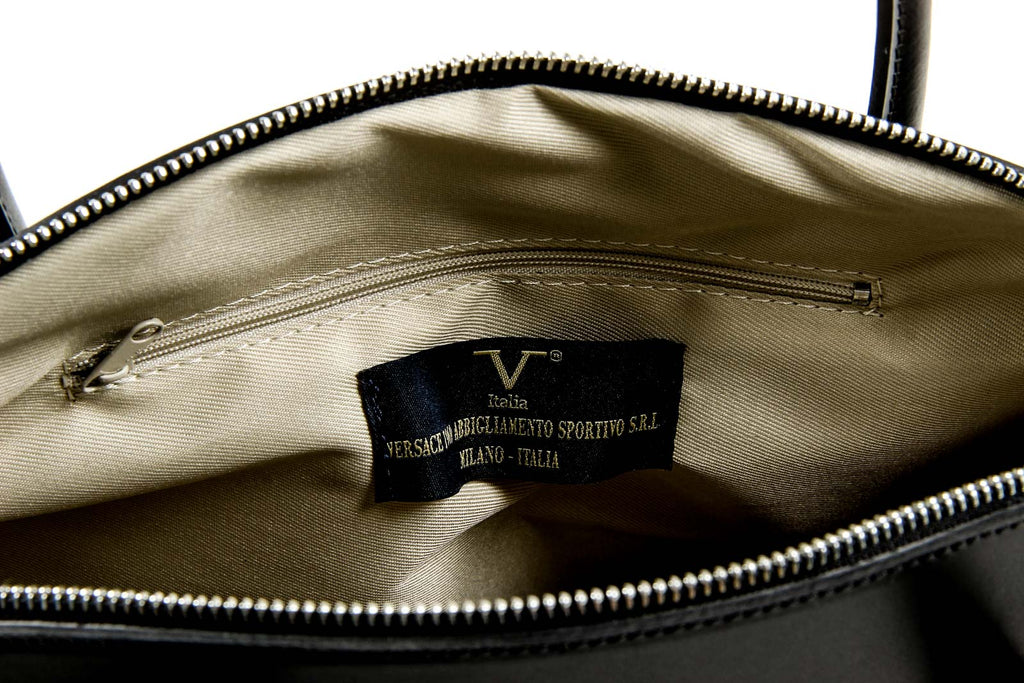 Bolso de mano para mujer V 1969 Italia V003 S NERO