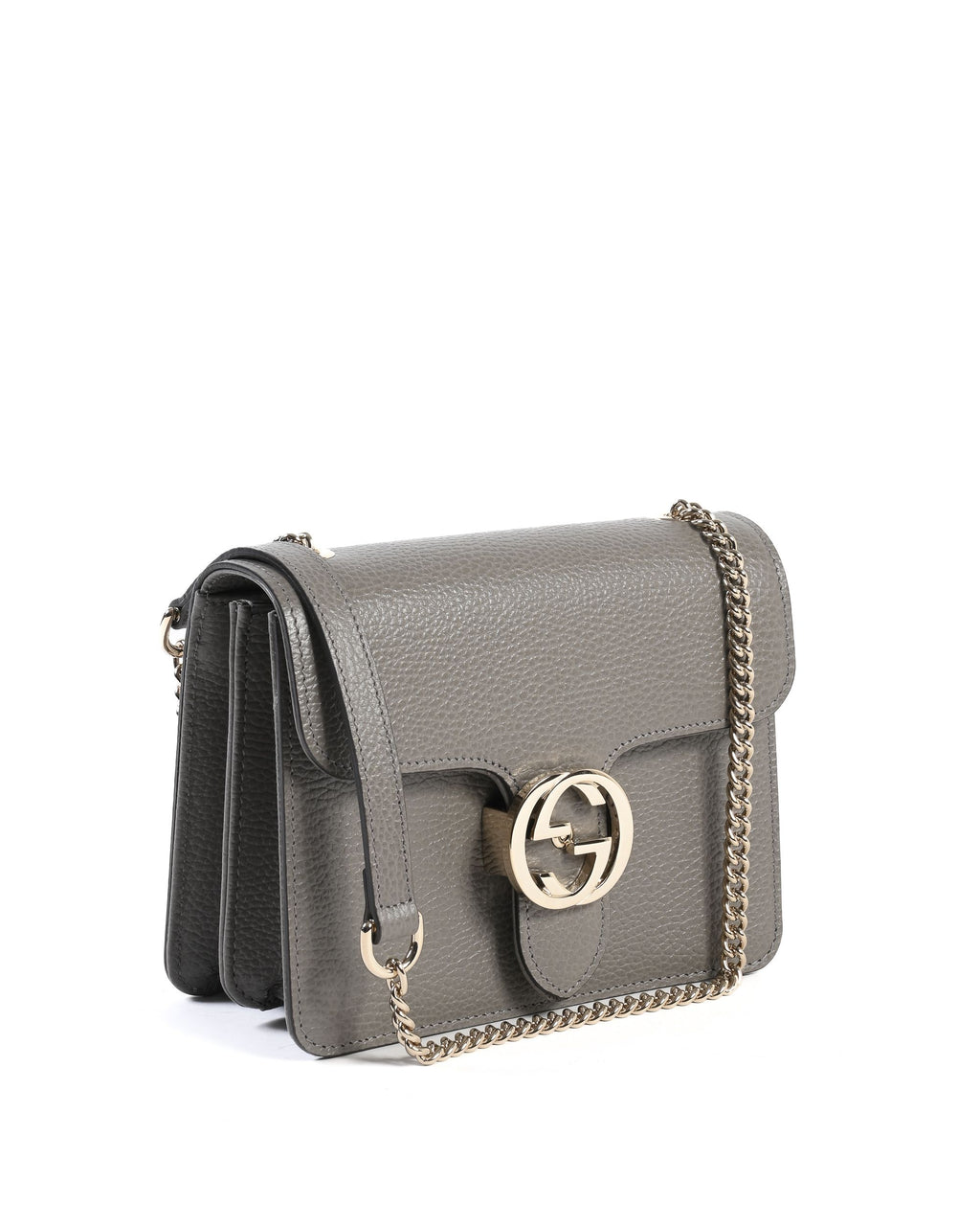Gucci Interlocking leather bag with chain 510304 CAO0G 1226