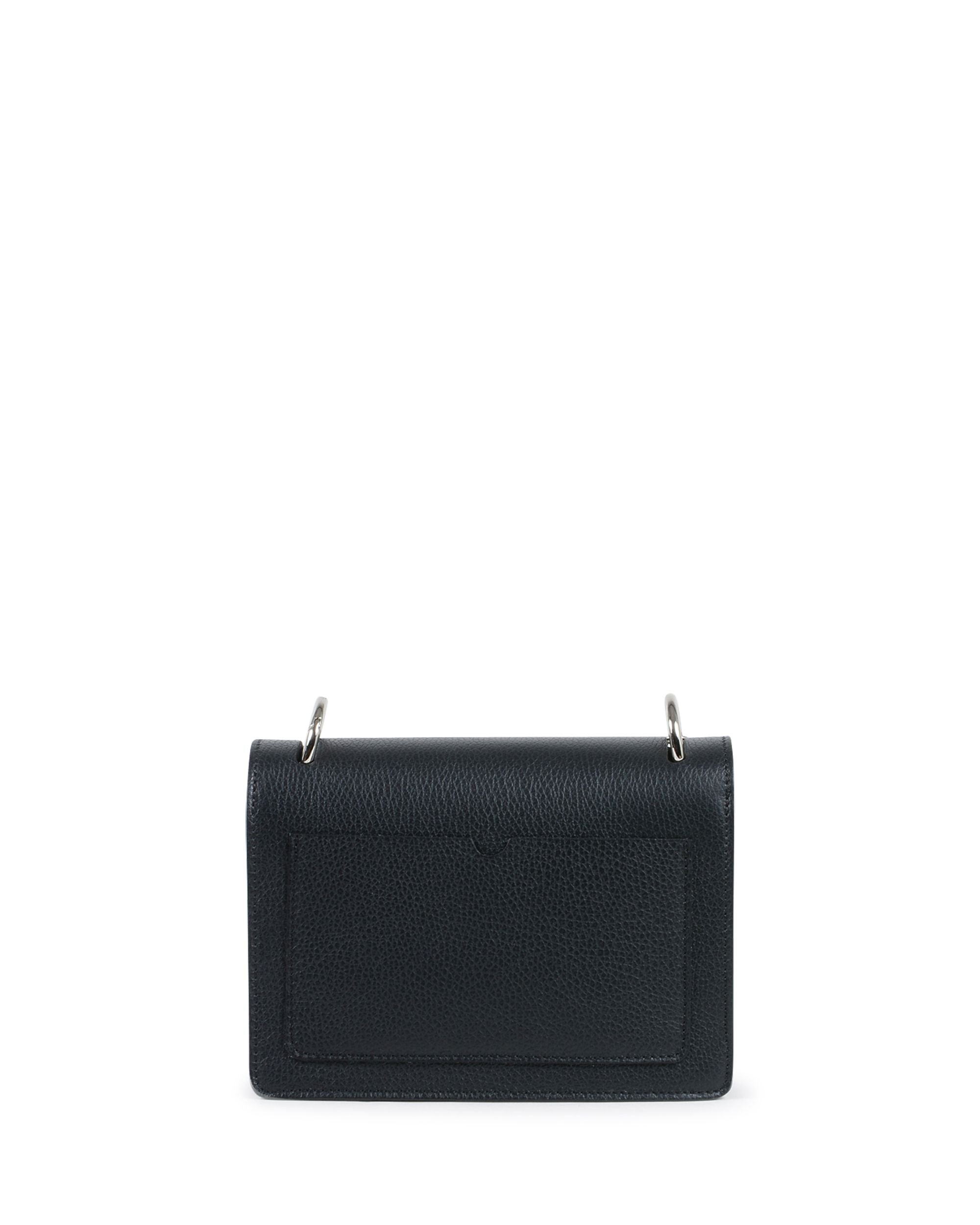 V Italia Womens Handbag Black V1758 CERVO NERO