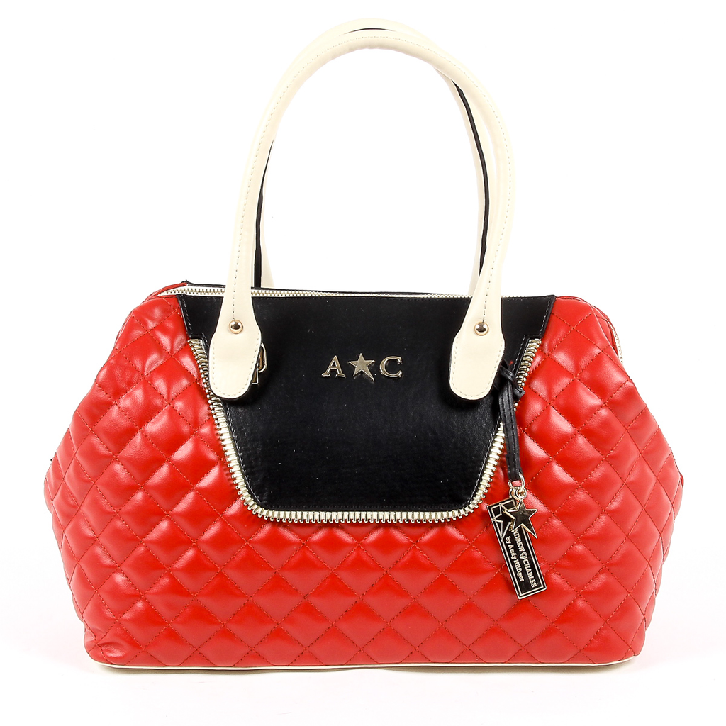 Andrew Charles Womens Handbag Red DALYA