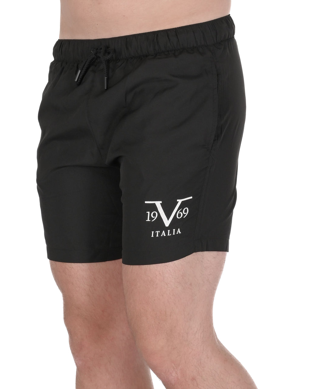 19V69 Italia Mens Swimwear Trunk VSC1MBM01 BLACK
