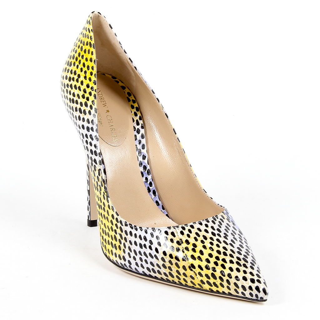 Andrew Charles Womens Pump Multicolor LINDA