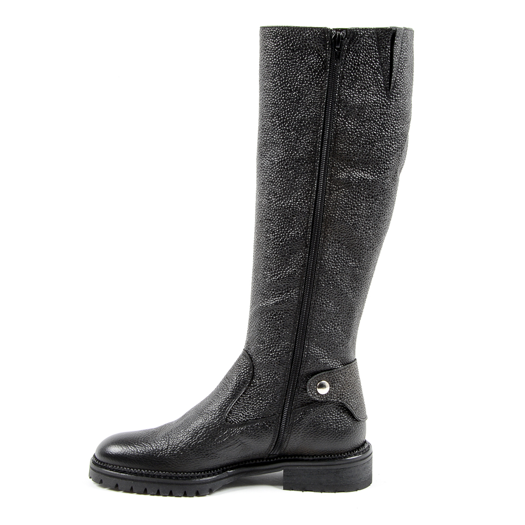 Andrew Charles Womens High Boot Dark Grey SUZI