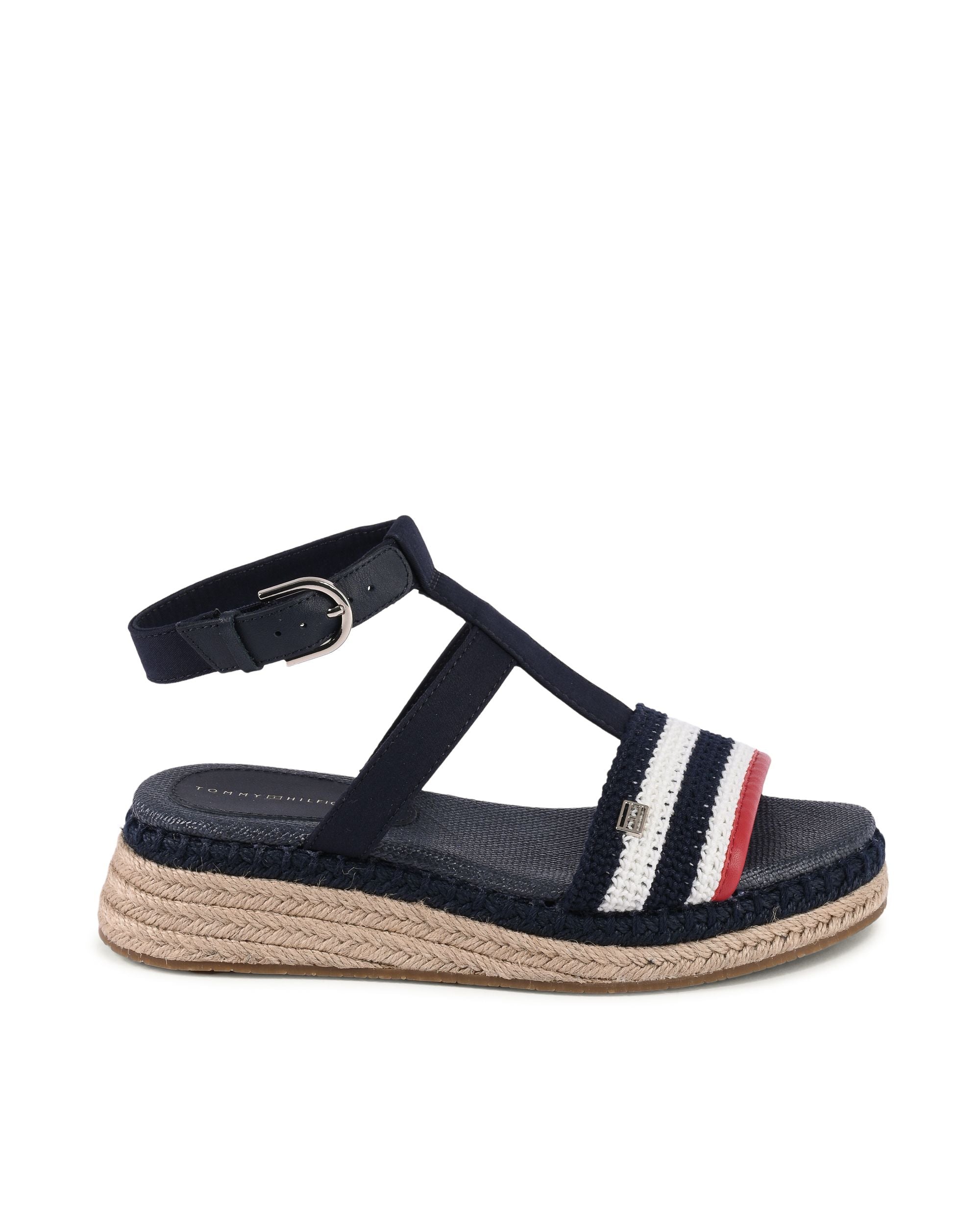 Tommy Hilfiger Womens Sandal Blue FW0FW07272DW6