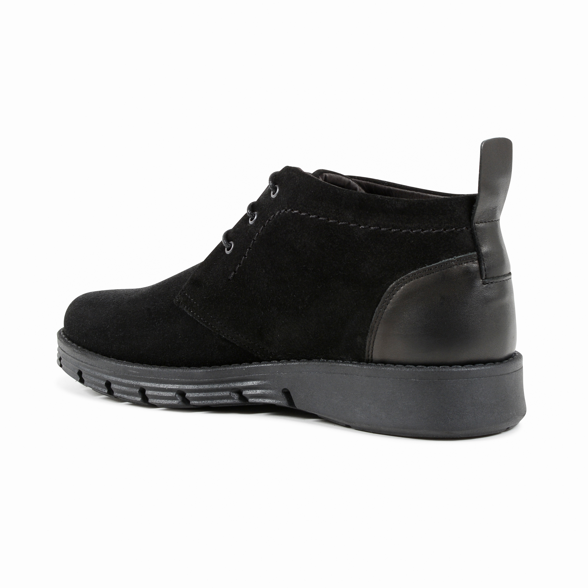 19V69 Italia Botín Hombre Negro 930 CAMOSCIO NERO